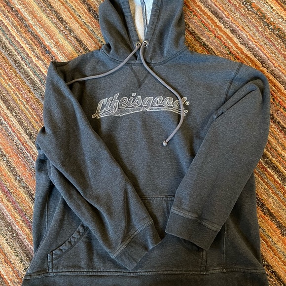 Vintage “Life is Good” Hoodie - Picture 3 of 8